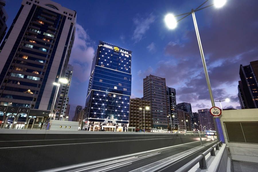 占奈萨拉卜塔酒店 阿布扎比 外观 照片 The new city of Lusail
